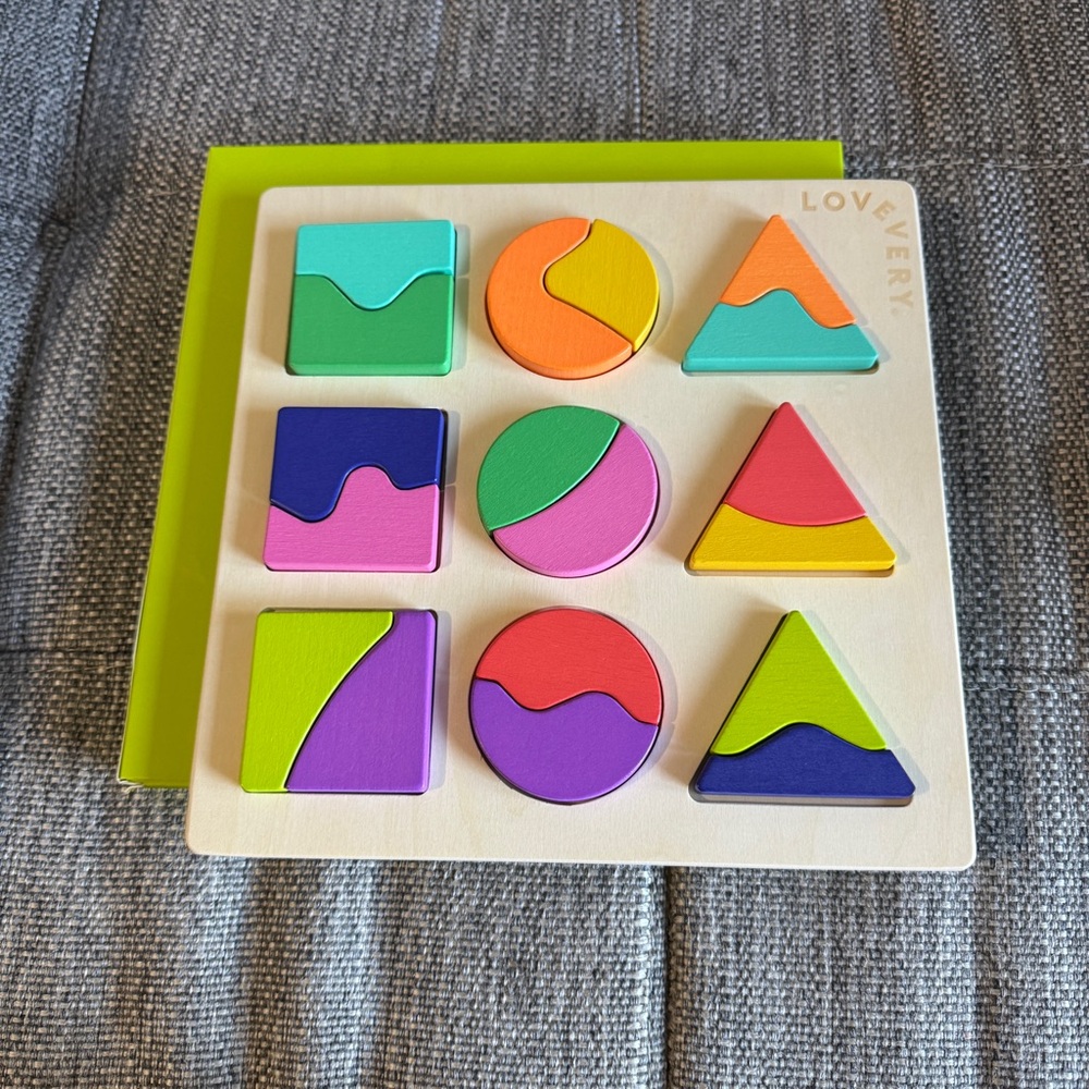 Lovevery Land and Sky Two-Part Puzzle Board